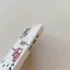 Ốp điện thoại hoạt hình Hello Kitty Thiết kế hoạt hình bằng kim loại trong suốt, Màu bạc sáng bóng cho oppo Realme 14PRO 12 5 C21Y C15 C75 NARZO50 C35 14 GT3 C65 11 C2 9PRO C63 7I C12 C55 13PROPLUS C20 4