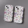 Ốp điện thoại hoạt hình Hello Kitty Thiết kế hoạt hình bằng kim loại trong suốt, Màu bạc sáng bóng cho oppo Realme 14PRO 12 5 C21Y C15 C75 NARZO50 C35 14 GT3 C65 11 C2 9PRO C63 7I C12 C55 13PROPLUS C20 5