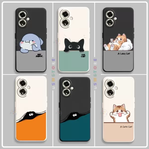 Hình ảnh sản phẩm Ốp Lưng Cho OPPO A2M (5G) Vỏ Thiết Kế Đơn Giản Phong Cách Bảo Vệ Vuông Vỏ Điện Thoại Di Động Mềm Mỏng Smoooth Silicon Lỏng Chống Rơi Vỏ Bảo Vệ Chống Sốc