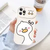 Ốp lưng iphone kute, ốp dễ thương vịt Vàng gấu happy 6/6splus/7/7plus/8/8plus/x/xs/11/12/13/14/pro/max/plus/promax 1