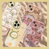 Ốp lưng iphone kute, ốp dễ thương vịt Vàng gấu happy 6/6splus/7/7plus/8/8plus/x/xs/11/12/13/14/pro/max/plus/promax 5