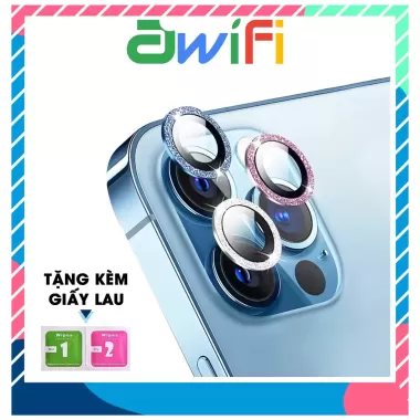 Ốp lưng iphone viền camera kim loại 6/6splus/7/7plus/8/8plus/x/xs/11/12/13/14/15/16/pro/max/plus/promax - Awifi R5-6 5