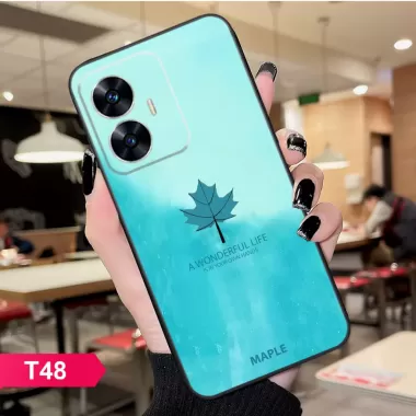 Ốp lưng Realme C55 in hình cỏ bốn lá, hoa kim cương dành cho nữ, ốp dẻo mềm giá rẻ 8