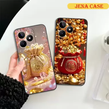 Ốp Lưng Realme C63 C61 C65S C53 C51 C65 4G C67 4G C55 C35 C33 C30 C21Y C20 C11 2021 C20A C25Y C30S C31 C21 Trường hợp điện thoại mèo dễ thương