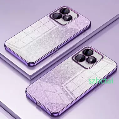 Ốp lưng Realme C67 C65 C63 C61 C51 C53 C55 C12 C15 C35 C30 C30S C21Y C25Y C25 C11 C20 C2 C31 10 9 9i 5i 6i 5 5S Note Norzo 50i 50A 50 Prime Pro Ốp lưng TPU trong suốt bằng silicon