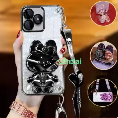 Ốp lưng Realme C67 C65 C63 C61 C51 C53 C55 C12 C15 C35 C30 C30S C21Y C25Y C25 C11 C20 C2 C31 10 9 9i 5i 6i 5 5S Note Norzo 50i 50A 50 Prime Pro Ốp lưng TPU trong suốt bằng silicon