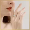 PANPIA-Đèn Mặt Trời Xoay Được Cho Nữ Chống Căng Thẳng Lo Âu Fidget Hoa Hướng Dương Mặt Trời Ngôi Sao Nhẫn Đảng Thẩm Mỹ Trang Sức Quà Tặng 5
