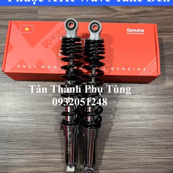 Hình ảnh sản phẩm Phuộc Sau Nice X1R Dành Cho Xe : Wave / Dream / Future Các Đời Gắn Như Zin ( Size 340MM ) >>>>