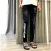 Quân jean nam Boy phố ASQ phối vảy sơn form chuẩn chất vải jean co dãn tốt mãu mới nhất cao cấp 1