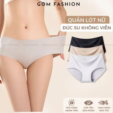 Quần Lót Nữ Big Size Thun Lạnh Cạp Cao Su Mềm Thoáng Mát GOMTAT - Khuyến Mãi 13640 còn 11000