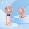 Quạt mini GOOJODOQ quạt cầm tay đa chức năng ba trong một có đế có thể tháo rời 3