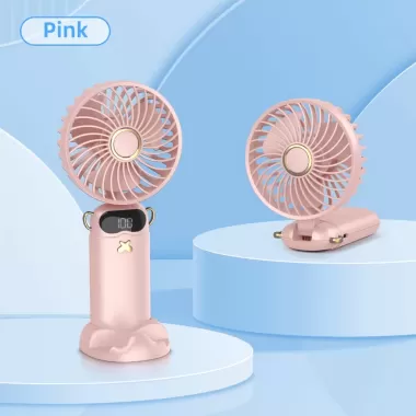 Quạt mini GOOJODOQ quạt cầm tay đa chức năng ba trong một có đế có thể tháo rời 3