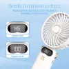 Quạt mini GOOJODOQ quạt cầm tay đa chức năng ba trong một có đế có thể tháo rời 4