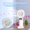 Quạt mini GOOJODOQ quạt cầm tay đa chức năng ba trong một có đế có thể tháo rời 9
