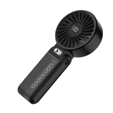 Quạt mini mạnh mẽ thế hệ thứ hai mới của Goojodoq cầm tay gấp 180° có 100 mức độ 6 Quạt mini mạnh mẽ thế hệ thứ hai mới của Goojodoq cầm tay gấp 180° có 100 mức độ 6