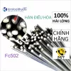Que hàn nhôm đồng FC502, hàn dàn nhôm đồng, máy biến áp, hàn nối kim loại nhôm với đồng, có thể hàn thép với nhôm bằng hàn oxy, hàn khò