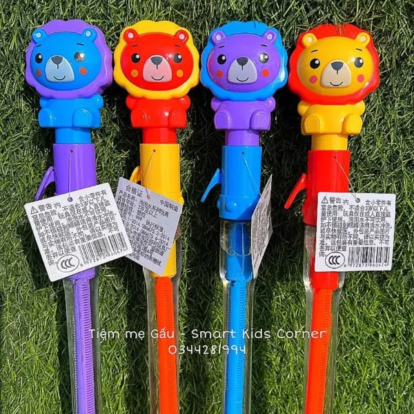 Hình ảnh sản phẩm Que Thổi Bong Bóng Khổng Lồ Dài 48cm Giá Rẻ - Gậy Tạo Bong Bóng Xà Phòng Cỡ Lớn Cho Trẻ Em