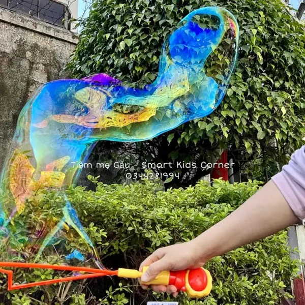 Hình ảnh sản phẩm Que Thổi Bong Bóng Khổng Lồ Dài 48cm Giá Rẻ - Gậy Tạo Bong Bóng Xà Phòng Cỡ Lớn Cho Trẻ Em