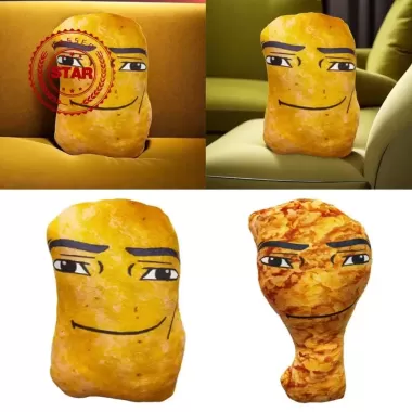 Roblox Gà Nugget Gegagedigedago Sang Trọng Búp Bê Quà Tặng Cho Trẻ Em Trang Trí Nhà Đồ Chơi Nhồi Bông Ngộ nghĩnh Cho Trẻ Em