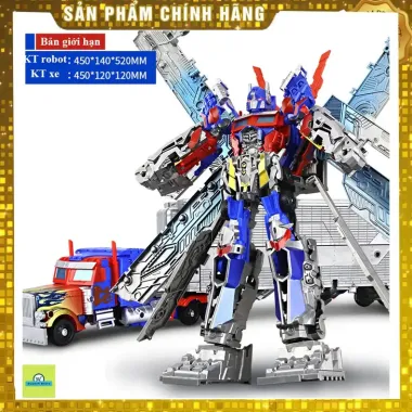 Robot Biến Hình Ô Tô Optimus Prime Cao 52cm Bản Giới Hạn OP-5533 - Giá Chỉ 374000đ 5