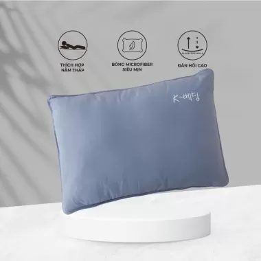 Ruột Gối ABEDDING Kháng Khuẩn Bông Lụa Deep Sleep kháng khuẩn trống Xẹp Lún Thoáng Khí Hàng Cao Cấp loại 1 5 Ruột Gối ABEDDING Kháng Khuẩn Bông Lụa Deep Sleep kháng khuẩn trống Xẹp Lún Thoáng Khí Hàng Cao Cấp loại 1 5