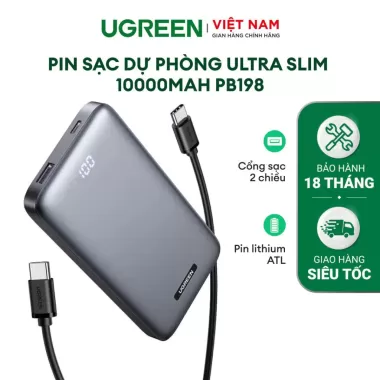 Sạc dự phòng  UGREEN 20000mAh/10000mAh PD20W Sạc nhanh cho điện thoại Android|Bảo hành 18 tháng 3