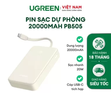 Sạc dự phòng  UGREEN 20000mAh/10000mAh PD20W Sạc nhanh cho điện thoại Android|Bảo hành 18 tháng 9