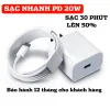 Sạc Nhanh PD20W An Toàn Không Nóng Máy Bảo Hành 12 Tháng Giá Chỉ 361200 VND 1