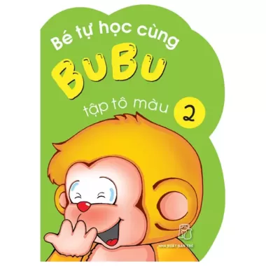 Sách - Bé tự học cùng Bubu - Tập viết, tập tô màu, tập viết số và làm toán 1