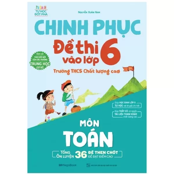 Hình ảnh sản phẩm Sách Combo Chinh phục đề thi vào lớp 6 trường THCS Chất lượng cao môn Toán - Anh - Tiếng Việt [Tràng An Book]