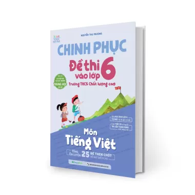 Sách Combo Chinh phục đề thi vào lớp 6 trường THCS Chất lượng cao môn Toán - Anh - Tiếng Việt [Tràng An Book] 4