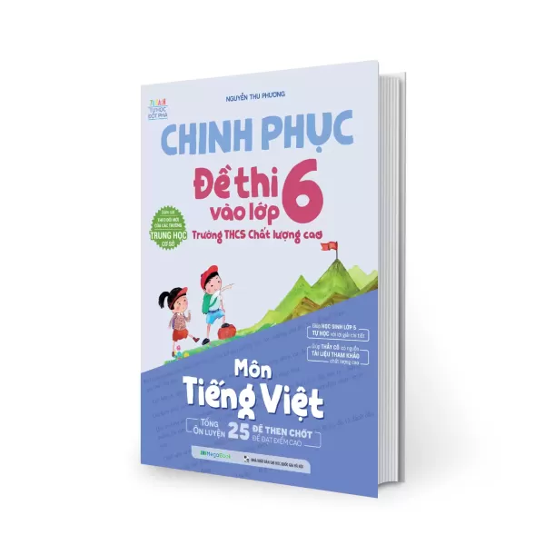 Hình ảnh sản phẩm Sách Combo Chinh phục đề thi vào lớp 6 trường THCS Chất lượng cao môn Toán - Anh - Tiếng Việt [Tràng An Book]