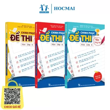 Sách Combo Chinh phục đề thi vào lớp 6 trường THCS Chất lượng cao môn Toán - Anh - Tiếng Việt [Tràng An Book] 8