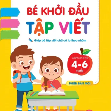 Sách Tập Viết Cho Bé 4-6 Tuổi - Chuẩn Bị Hành Trang Vào Lớp 1 Giá Rẻ 1 Sách Tập Viết Cho Bé 4-6 Tuổi - Chuẩn Bị Hành Trang Vào Lớp 1 Giá Rẻ 1