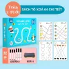 Sách Tô Vẽ Thông Minh Xóa Được - Rèn Trí Tuệ Cho Bé - Khổ Rộng + 6 Bút 85k 1