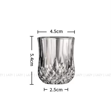 [Set 12] Ly Uống Rượu Thủy Tinh Shot DEITER Không Đế Cầm Dáng Cao 20ml Ship Hỏa Tốc DT250800301 5