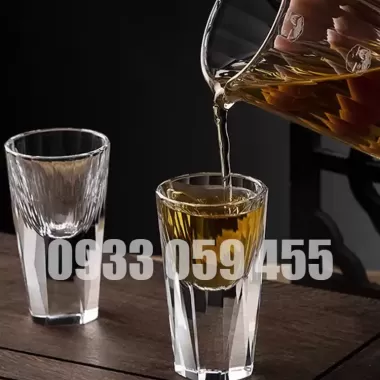 [Set 12] Ly Uống Rượu Thủy Tinh Shot DEITER Không Đế Cầm Dáng Cao 20ml Ship Hỏa Tốc DT250800301 6