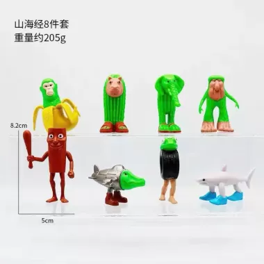 Sét 12 nhận vật Tung Tung Tung Sahur Nhân vật hành động PVC Búp bê đồ chơi cho trẻ em Quà tặng-The Pooh 6