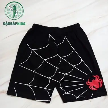 Set 2B bé trai người nhện sát nách – Áo 3 lỗ + quần short cotton mát | Size 9–25kg 1 Set 2B bé trai người nhện sát nách – Áo 3 lỗ + quần short cotton mát | Size 9–25kg 1