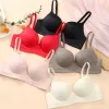 Set 3 áo lót nữ đúc su cúp ngang nâng ngực đệm bàn tay dày 2cm mã 17 Bra Áo Ngực Cúp Ngực
