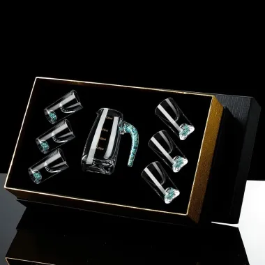 Set 6 Ly Uống Rượu Pha Lê Vàng 24K - Giảm 20% còn 100000đ 6