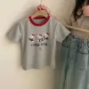 Sét bộ áo thun tăm mix quần suông kitty 35-53 kg 6