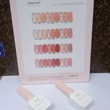 Set sơn gel thạch Minayin 12 màu ( tặng kèm bảng màu ) 6