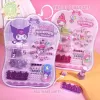 Set Sơn Móng Tay Và Dán Móng Hoạt Hình Melody Kuromi Cinnamaroll Siêu Dễ Thương An Toàn Lành Tính Cho Da Tay Bé 8