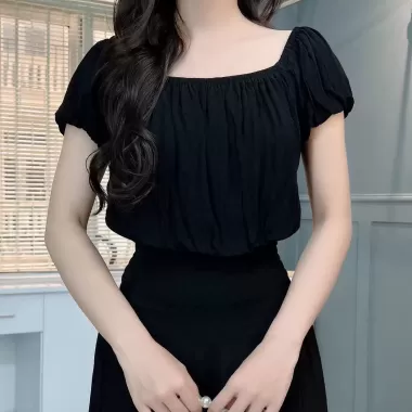 Set váy thời trang nữ mặc đi chơi chất borip cổ tròn tay ngắn crotop chân váy chữ A có dây thun dáng maxi siêu xinh 6 Set váy thời trang nữ mặc đi chơi chất borip cổ tròn tay ngắn crotop chân váy chữ A có dây thun dáng maxi siêu xinh 6