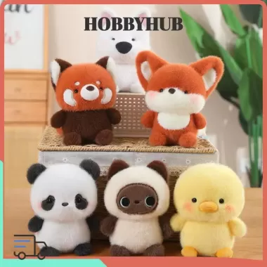 [Sỉ SLL] Gấu bông mini 20cm 25cm các loại động vật heo, gà, cún, chim cánh cụt, voi, cáo, chồn, gấu trúc, thỏ, cừu... 7