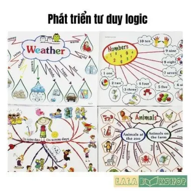 Sơ Đồ Tư Duy Tiếng Anh Mind Map 11 Chủ Đề A3 Dán Tường Giảm 21% Chỉ 79.000đ 3