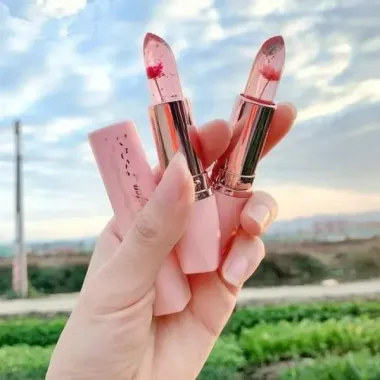Son môi thạch hoa lâu trôi không thấm nước màu ma thuật Son môi trang điểm thay đổi môi J4y0 5 Son môi thạch hoa lâu trôi không thấm nước màu ma thuật Son môi trang điểm thay đổi môi J4y0 5