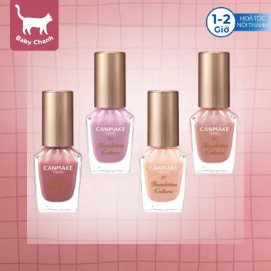 Sơn Móng Tay Canmake Tự Khô Không Cần Đèn Sấy - Bộ Nail Tại Nhà Giá Rẻ 55000đ 1