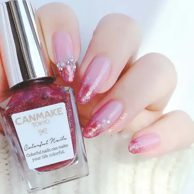 Sơn Móng Tay Canmake Tự Khô Không Cần Đèn Sấy - Bộ Nail Tại Nhà Giá Rẻ 55000đ 6